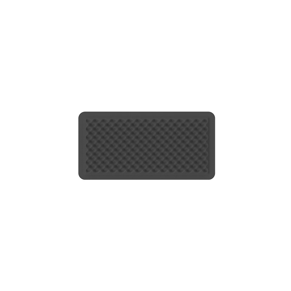 Eggboard Wall/Ceiling lamp by Artemide: dark rectangular panel with egg-crate texture pattern for acoustic and lighting integration