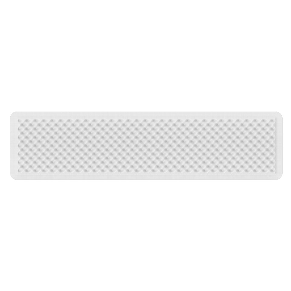 Artemide Eggboard Wall/Ceiling lamp diffuser: rectangular white panel with embossed egg-crate grid pattern for even light diffusion
