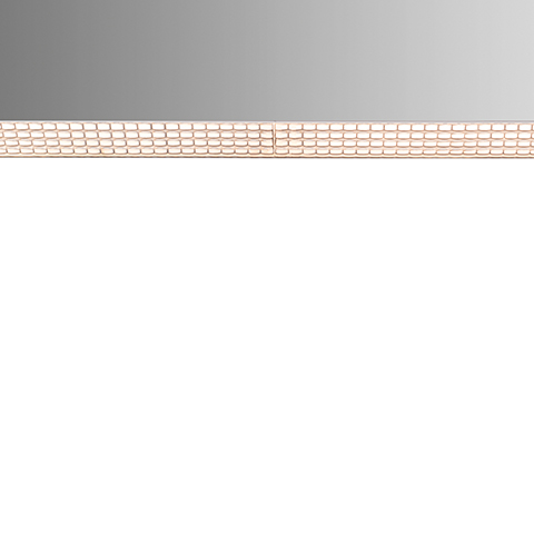 Artemide A.39 suspension ceiling light with warm LED strip emitting controlled light through a slim rectangular diffuser